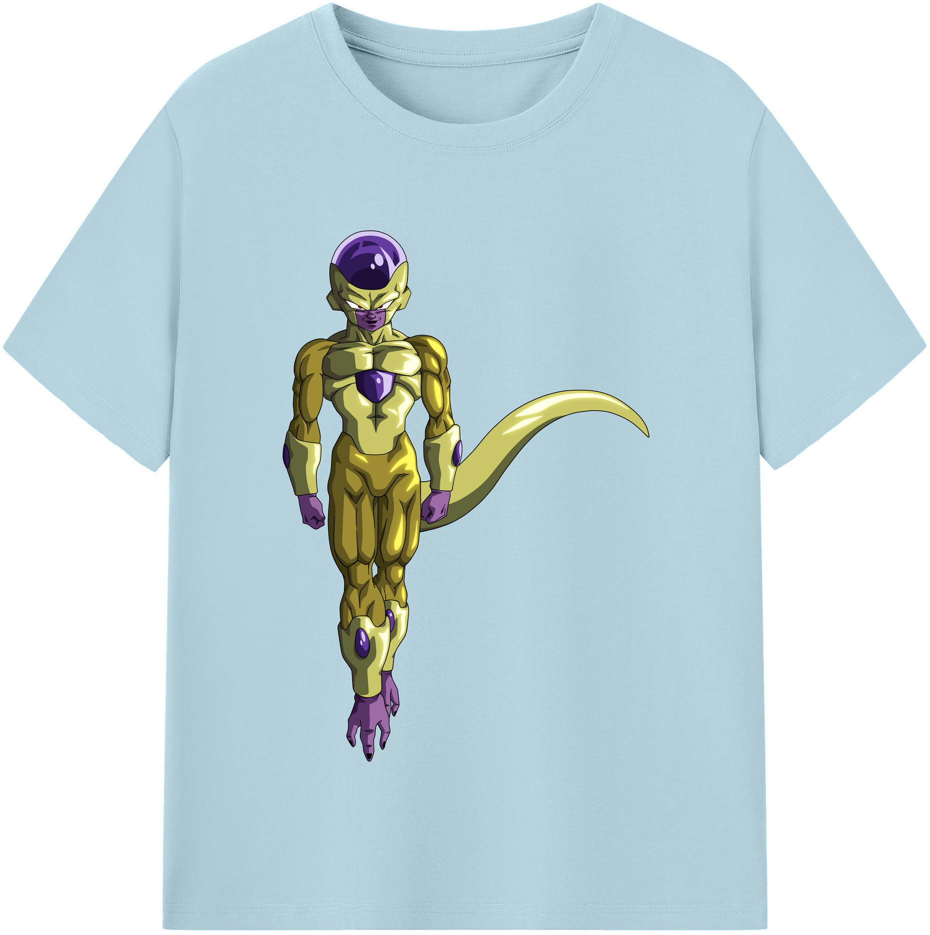 （画像用） ドラゴンボール フリーザ DRAGON BALL Frieza 綿100％半袖Tシャツ（フロントプリント）